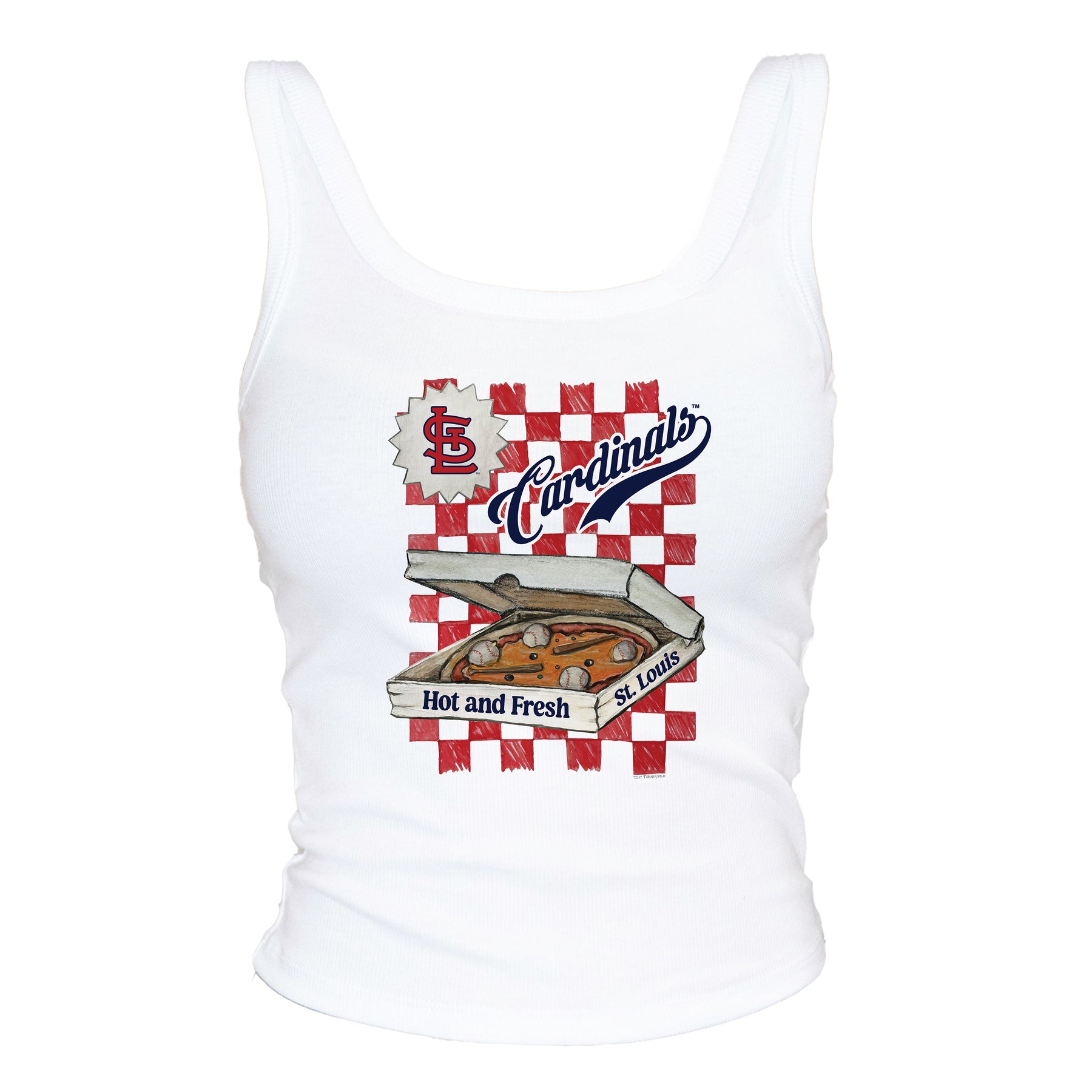 St. Louis Cardinals Pizza Tank