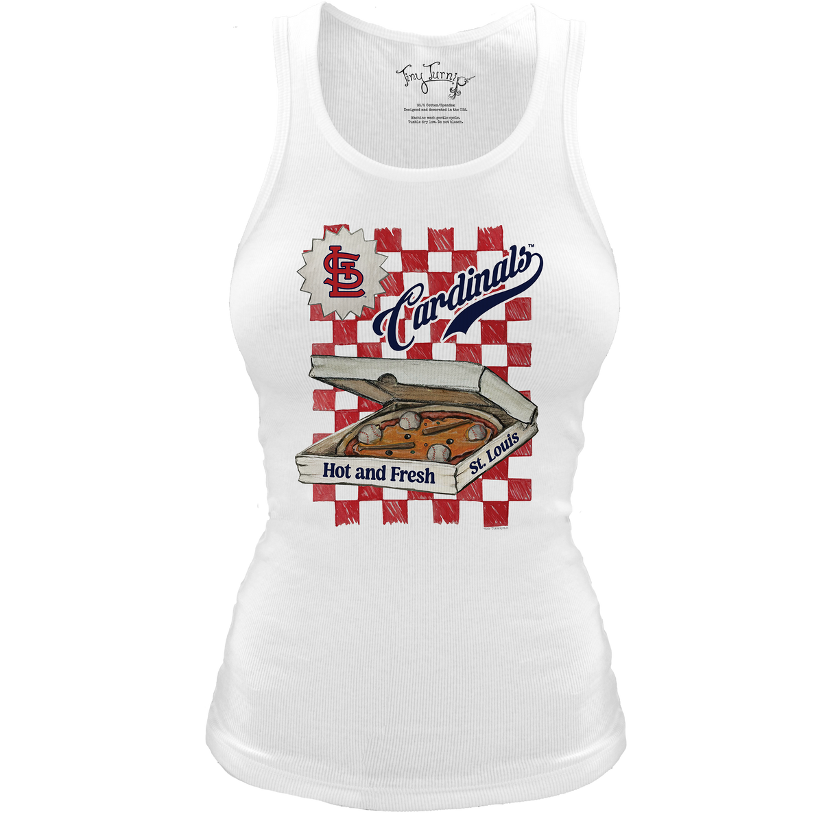 St. Louis Cardinals Pizza Classic Tank