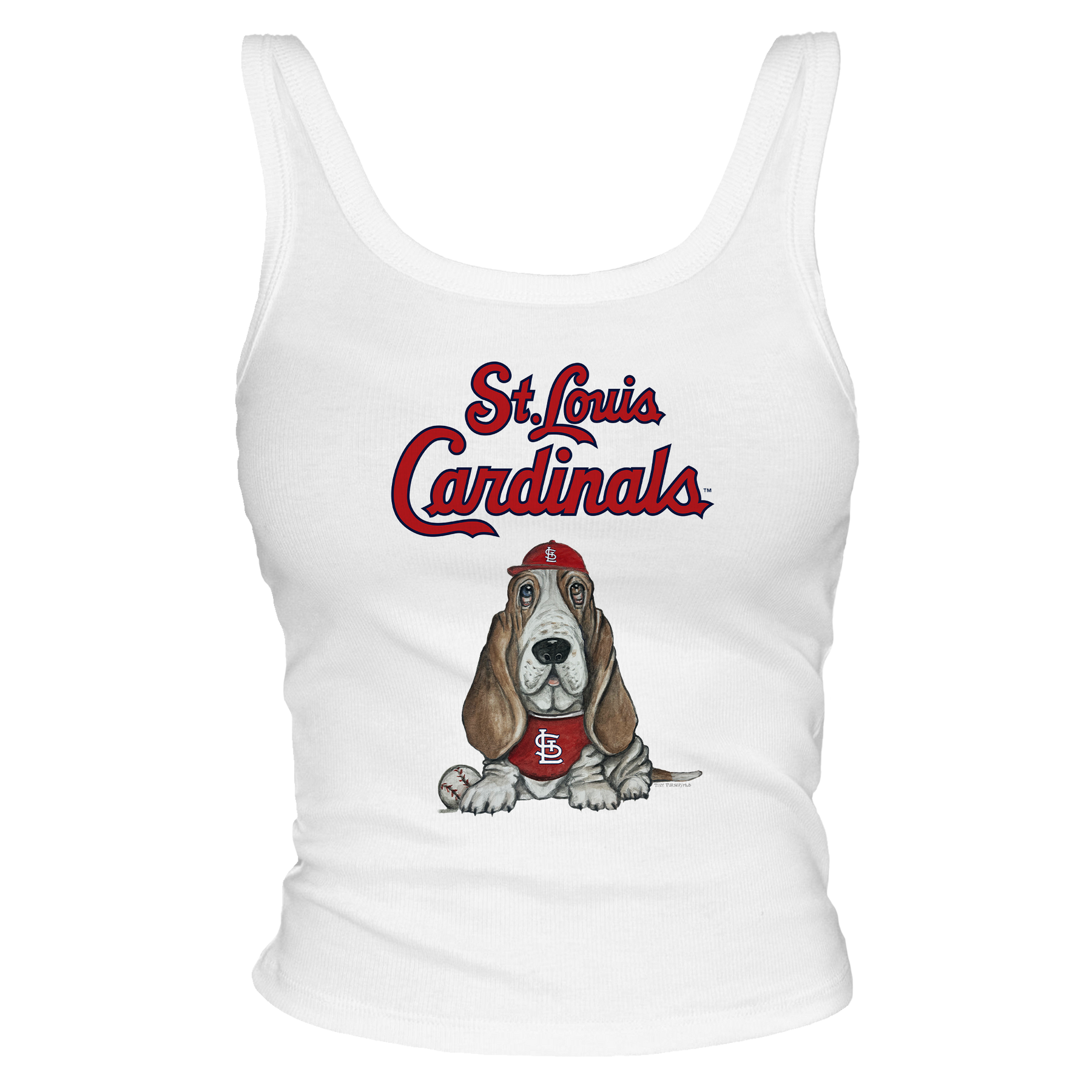 St. Louis Cardinals Puddy Tank - Tiny Turnip