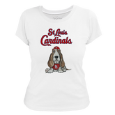 St. Louis Cardinals Puddy Women's Tee Shirt - Tiny Turnip