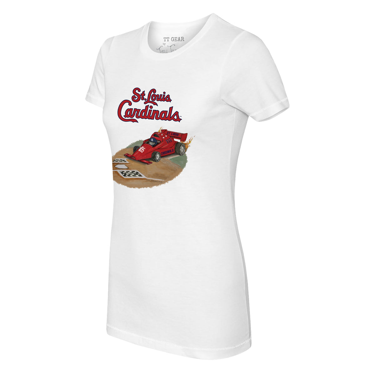 St. Louis Cardinals Race Car Tee Shirt