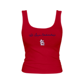 St. Louis Cardinals Logo Script Emmy Tank