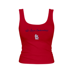St. Louis Cardinals Logo Script Emmy Tank