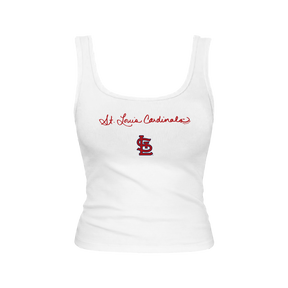 St. Louis Cardinals Logo Script Emmy Tank