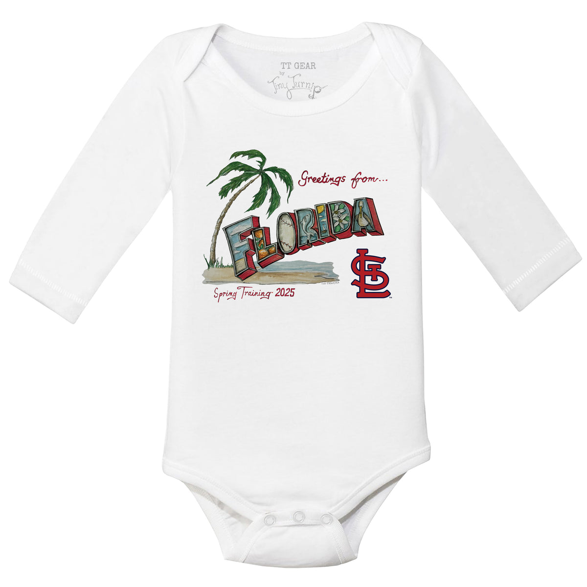 St. Louis Cardinals Spring Training 2025 Long Sleeve Snapper