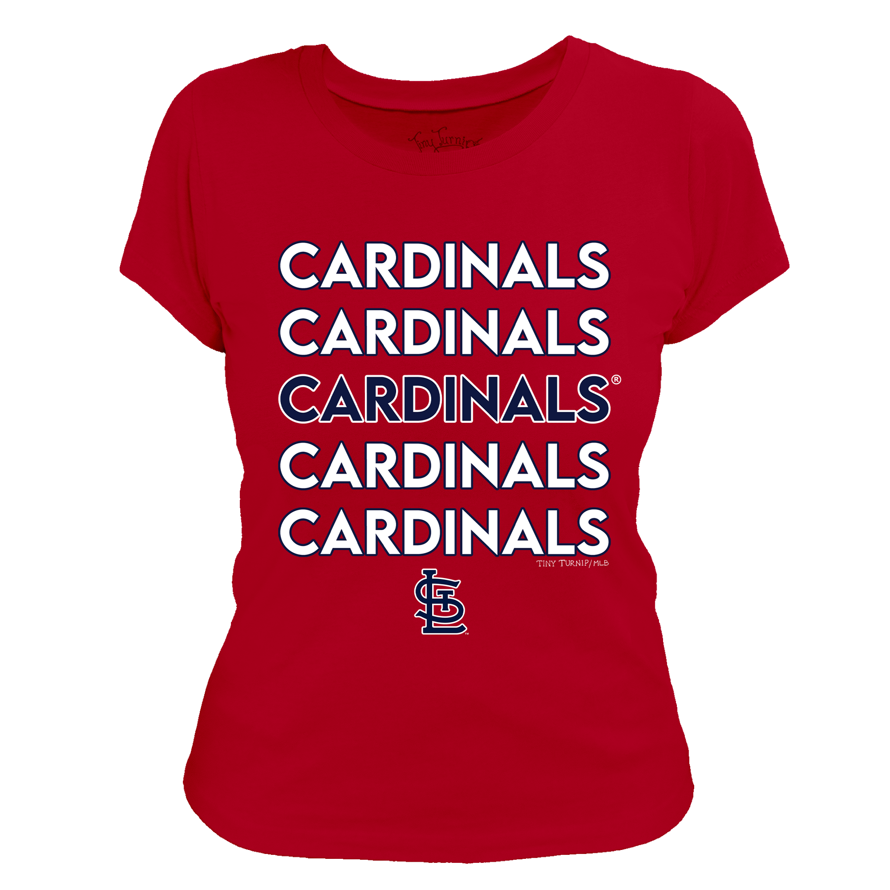 St. Louis Cardinals Stacked Tee Shirt