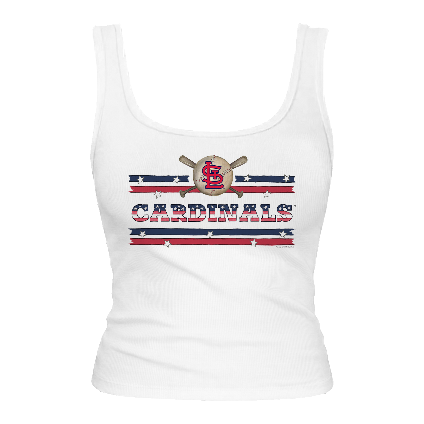 St. Louis Cardinals Stars and Stripes Emmy Tank