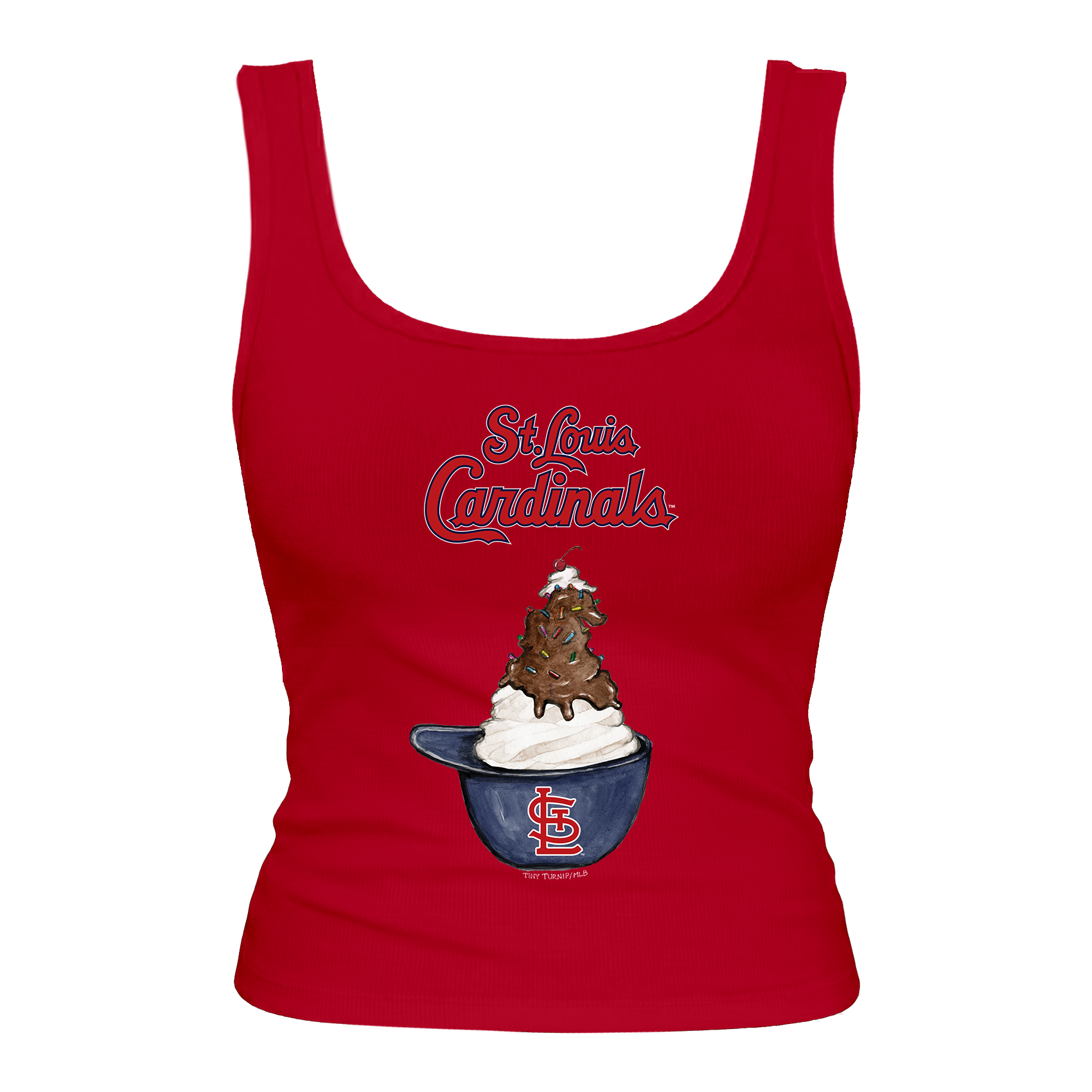 St. Louis Cardinals Sundae Helmet Emmy Tank