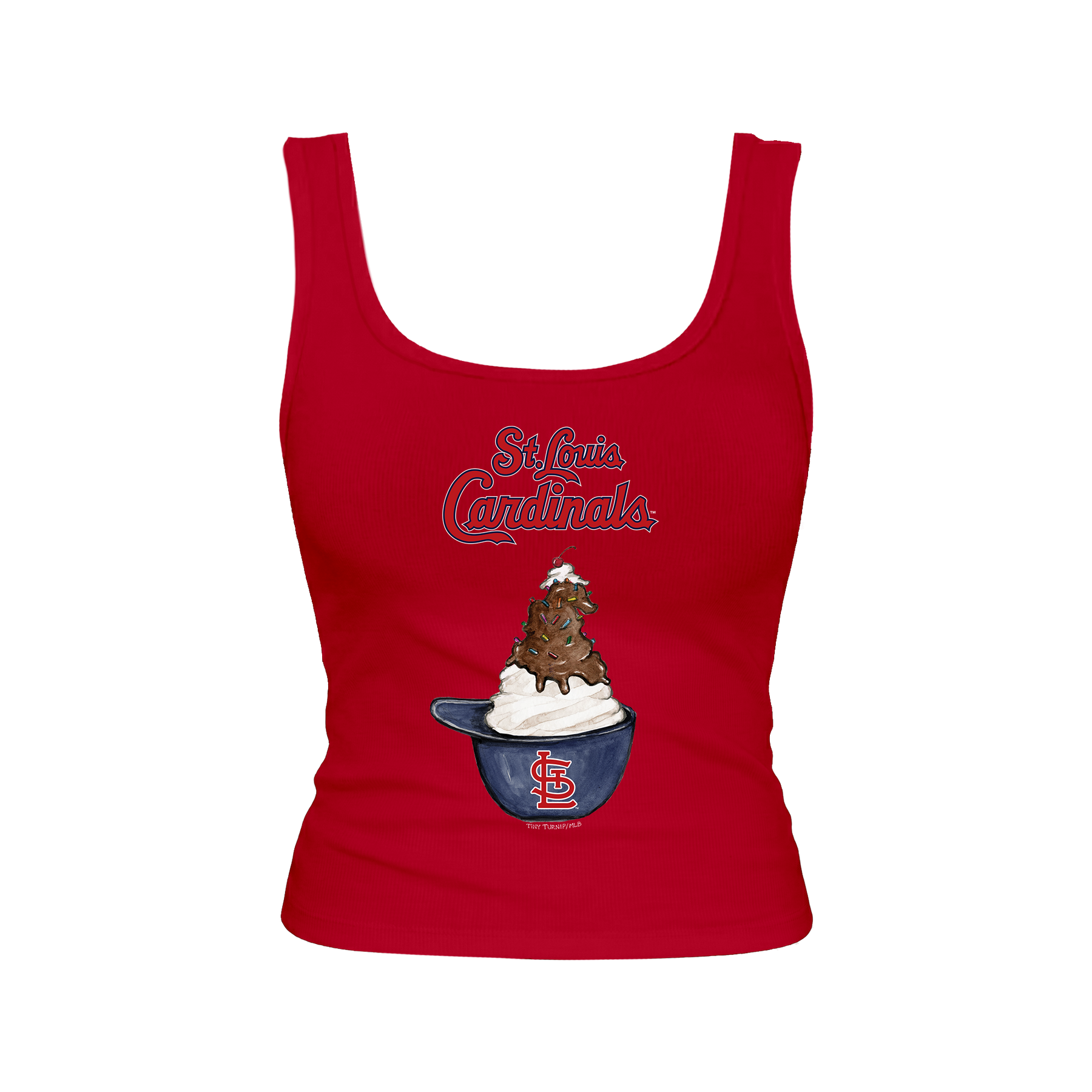 St. Louis Cardinals Sundae Helmet Emmy Tank