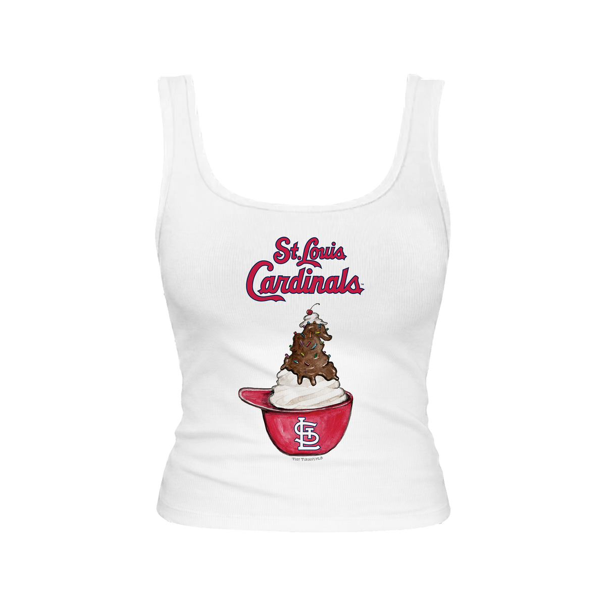 St. Louis Cardinals Sundae Helmet Emmy Tank