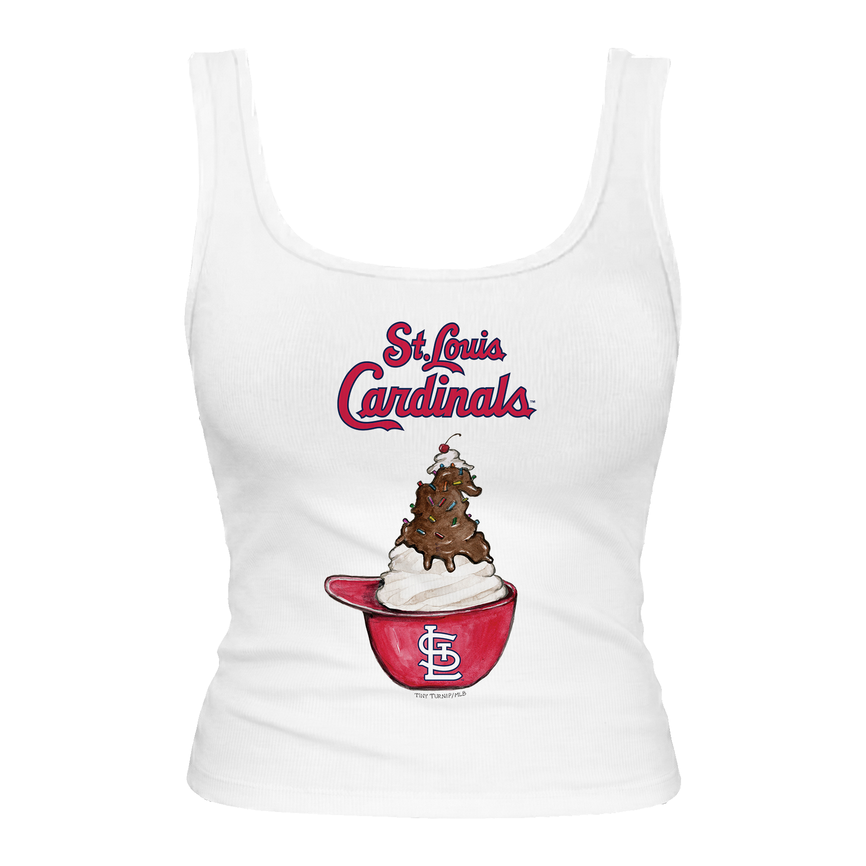 St. Louis Cardinals Sundae Helmet Emmy Tank