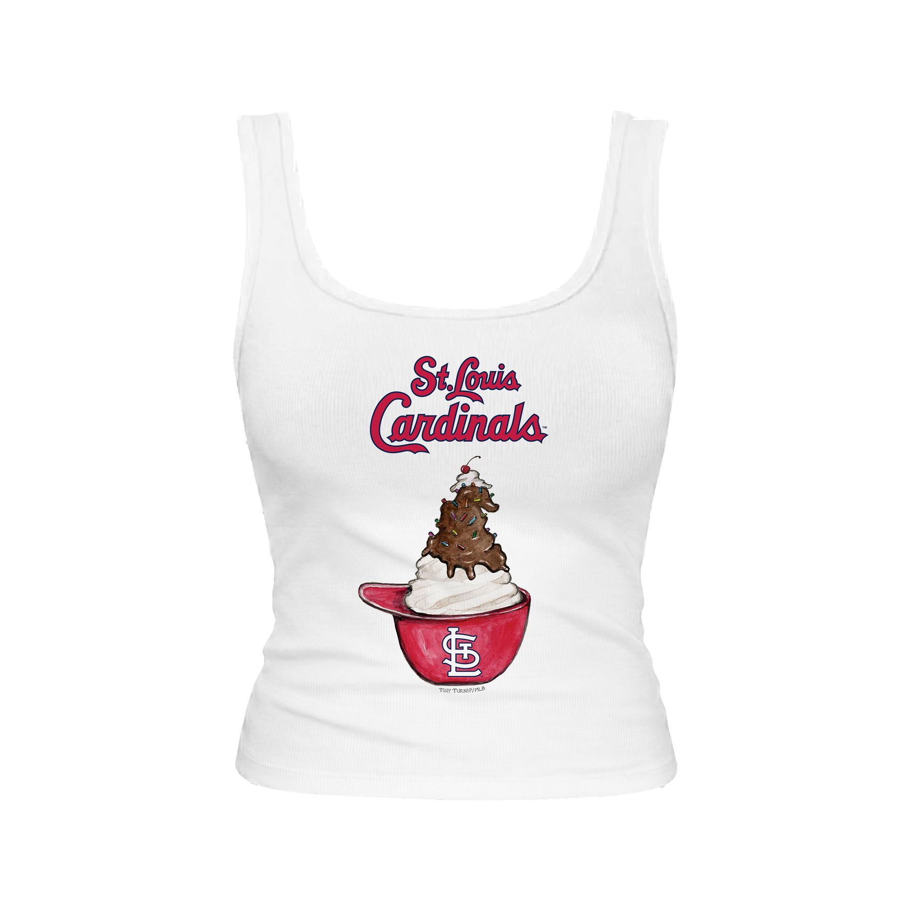 St. Louis Cardinals Sundae Helmet Emmy Tank