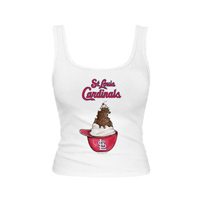 St. Louis Cardinals Sundae Helmet Emmy Tank