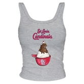 St. Louis Cardinals Sundae Helmet Ribbed Tank
