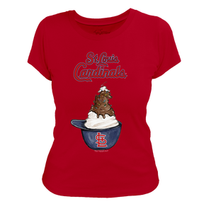 St. Louis Cardinals Sundae Helmet Women's Tee Shirt