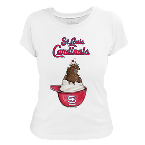 St. Louis Cardinals Sundae Helmet Women's Tee Shirt