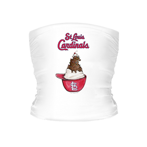 St. Louis Cardinals Sundae Helmet Tube Top - Tiny Turnip