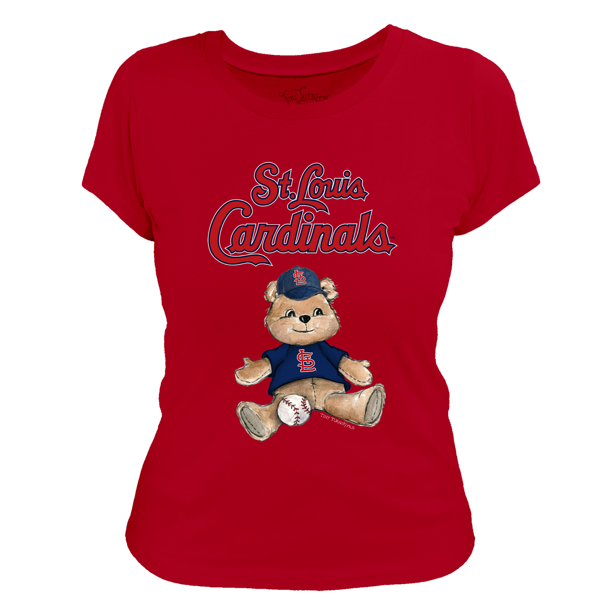 St. Louis Cardinals Boy Teddy Women's Tee Shirt