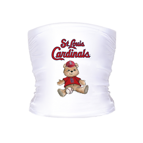 St. Louis Cardinals Teddy Tube Top - Tiny Turnip