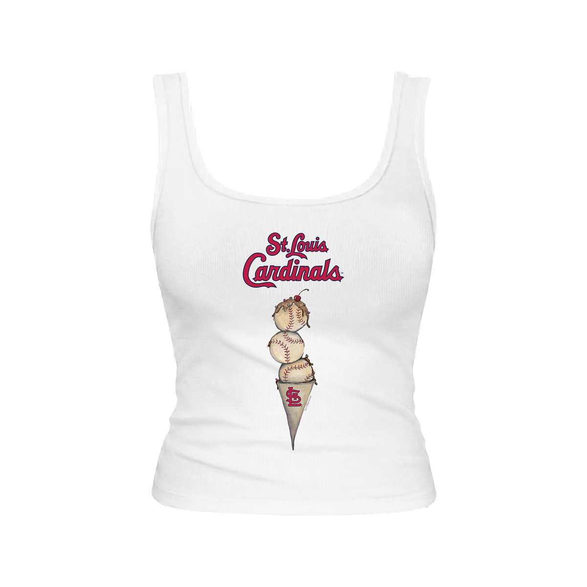 St. Louis Cardinals Triple Scoop Emmy Tank