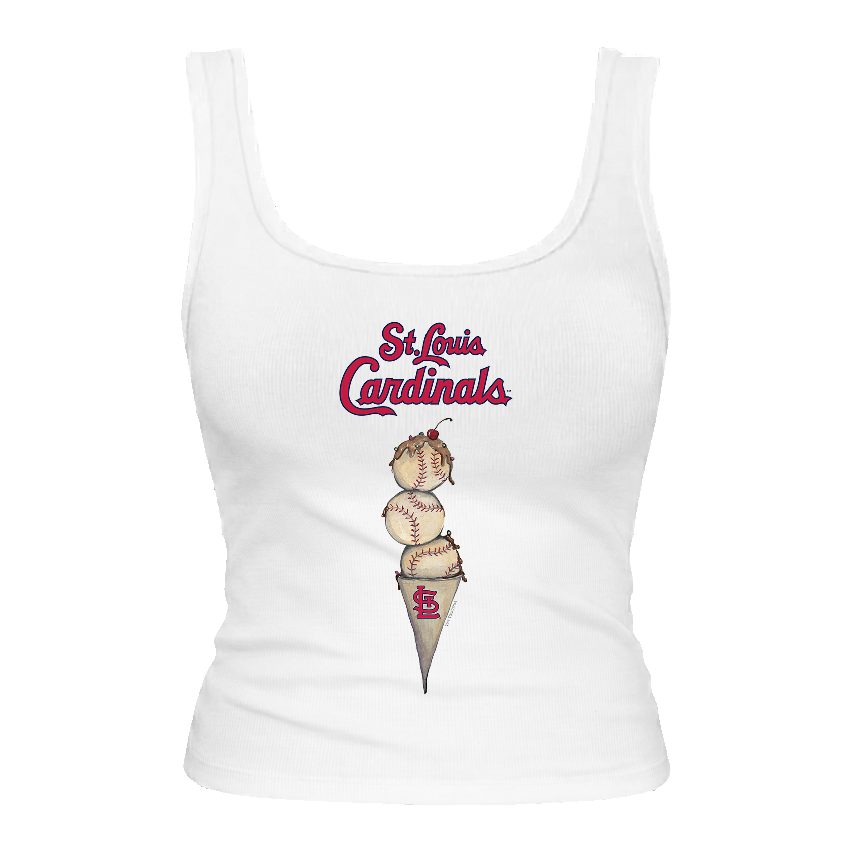St. Louis Cardinals Triple Scoop Emmy Tank