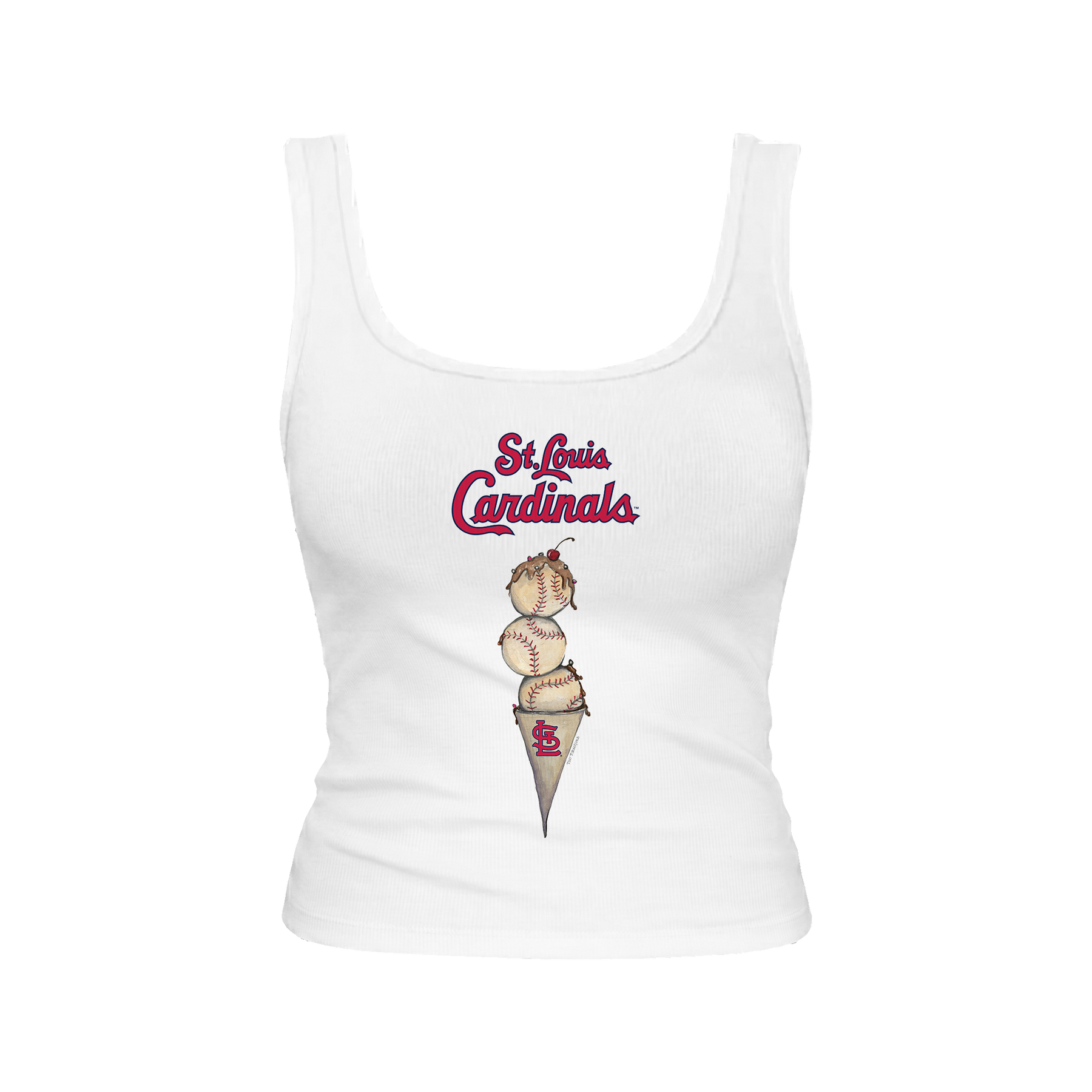 St. Louis Cardinals Triple Scoop Emmy Tank