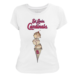 St. Louis Cardinals Triple Scoop Women's Tee Shirt