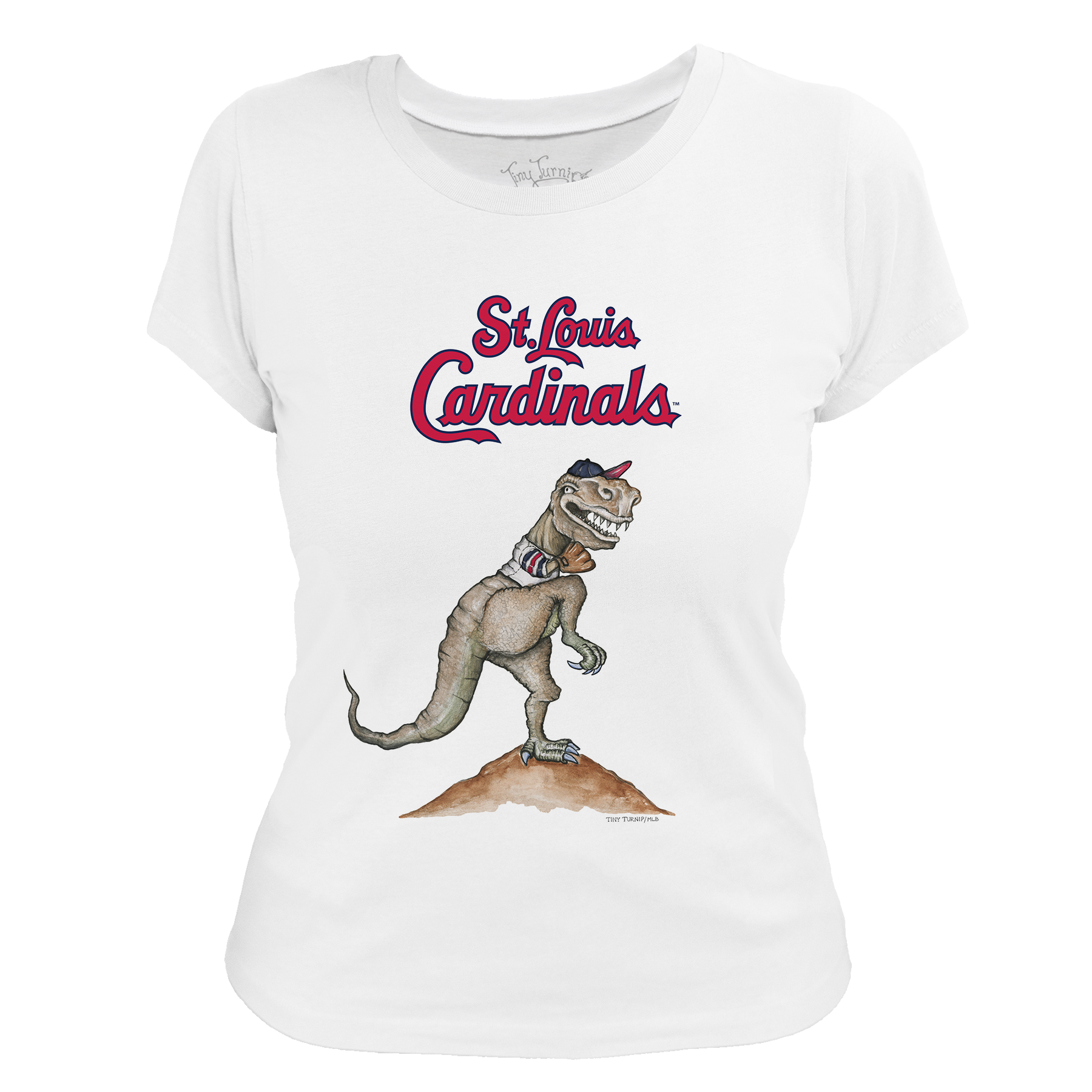 St. Louis Cardinals TT Rex Tee Shirt - Tiny Turnip