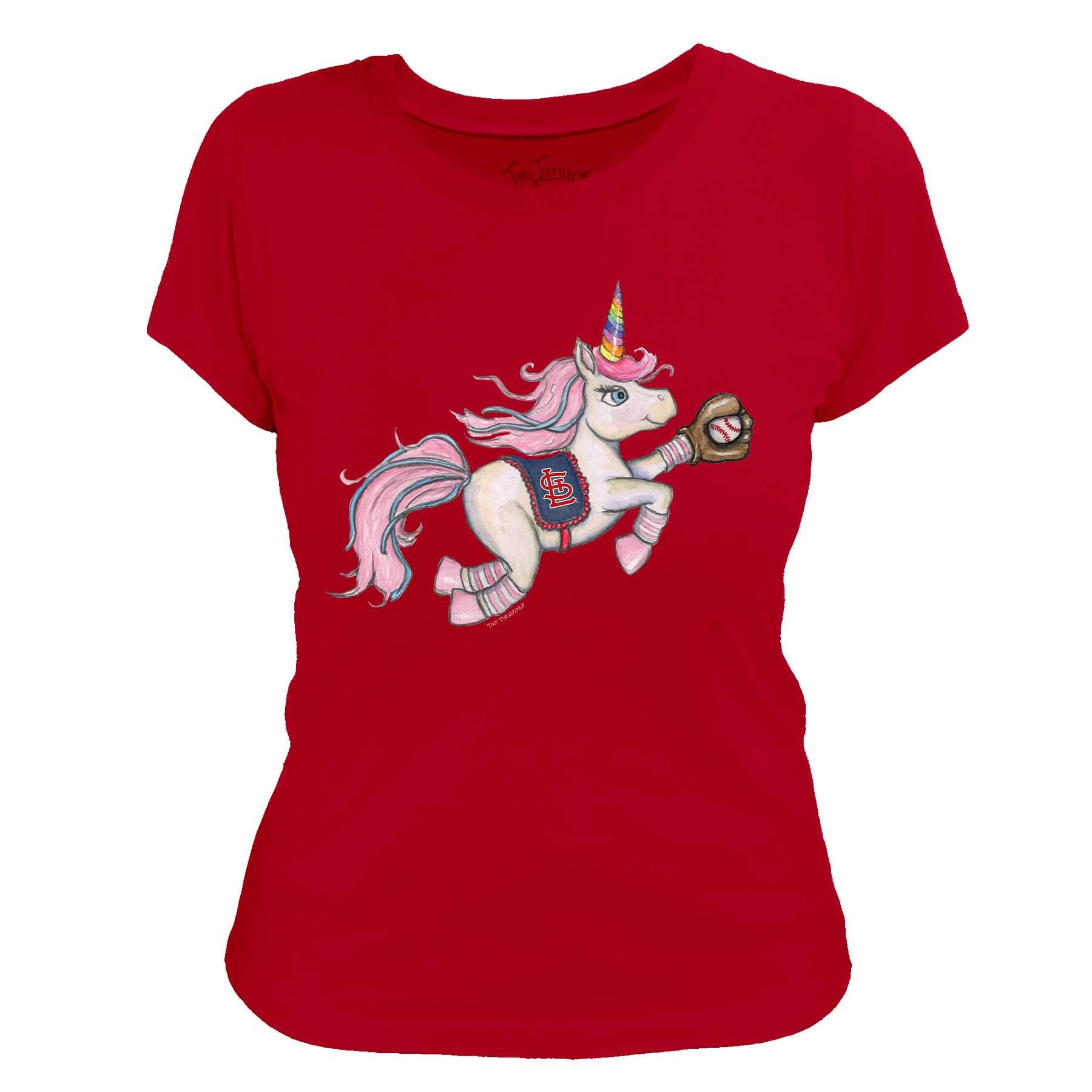 St. Louis Cardinals Unicorn Tee Shirt