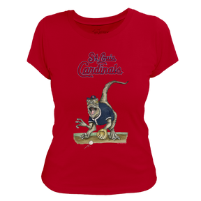 St. Louis Cardinals Velociraptor Tee Shirt