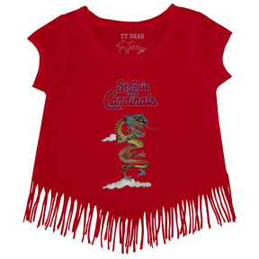 St. Louis Cardinals 2024 Year of the Dragon Fringe Tee