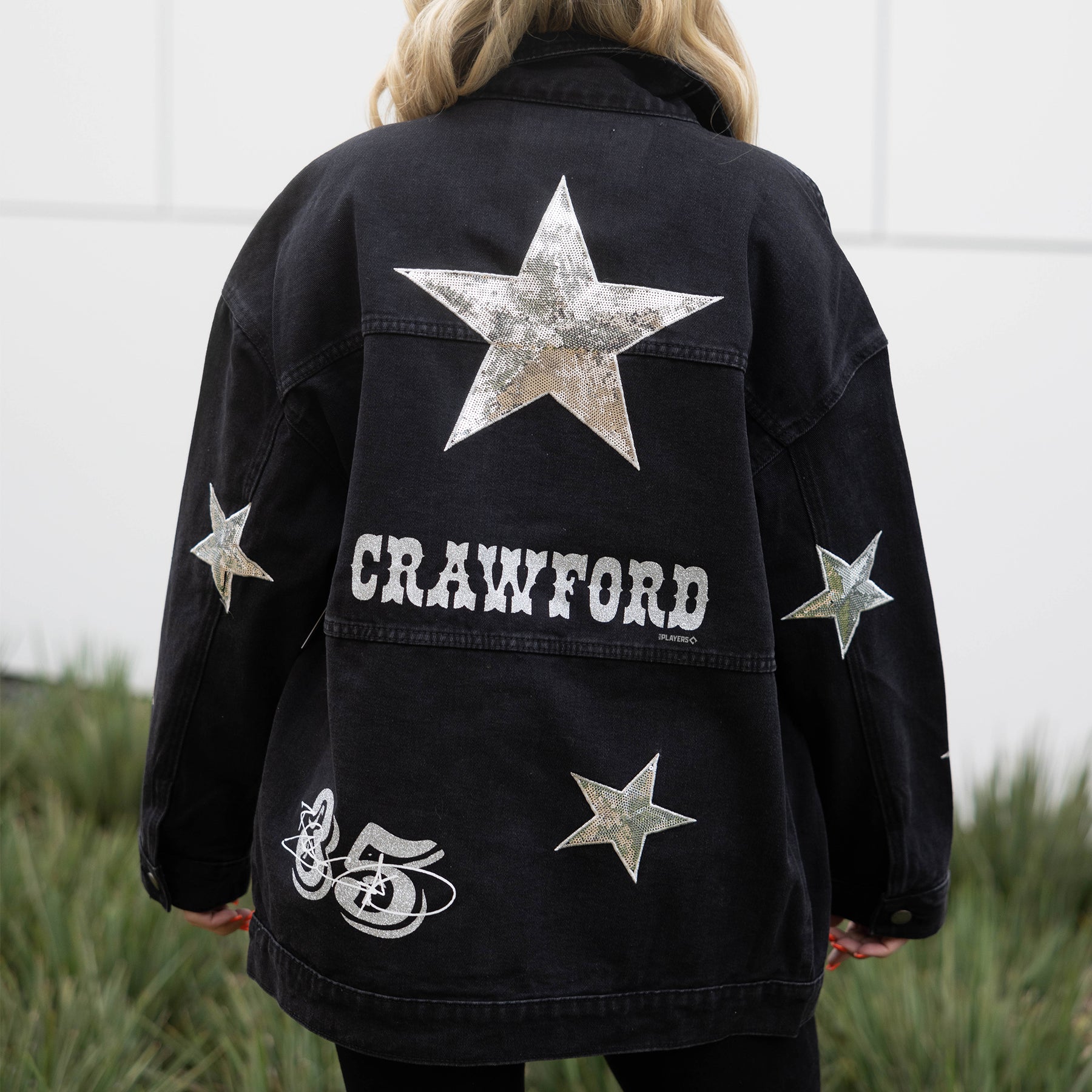 Made-to-Order MLB Team 2023 All-Star Game Sequin Star Jacket