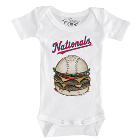 Washington Nationals Burger Short Sleeve Snapper