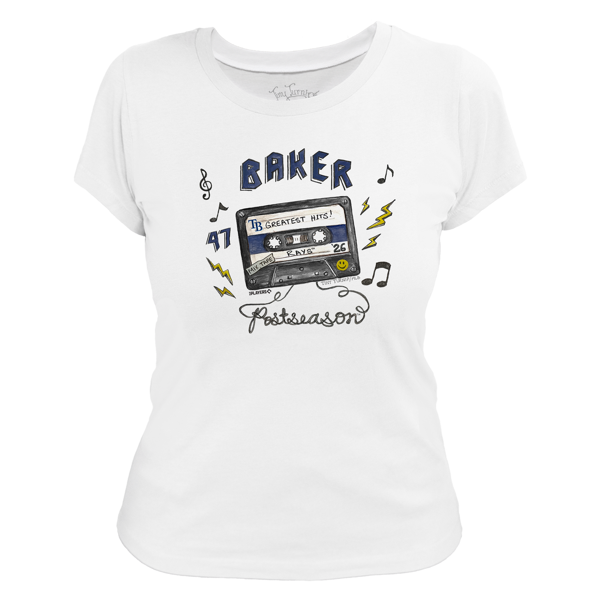 VIP Tampa Bay Rays Postseason '26 Women's Tee Shirt - Tiny Turnip