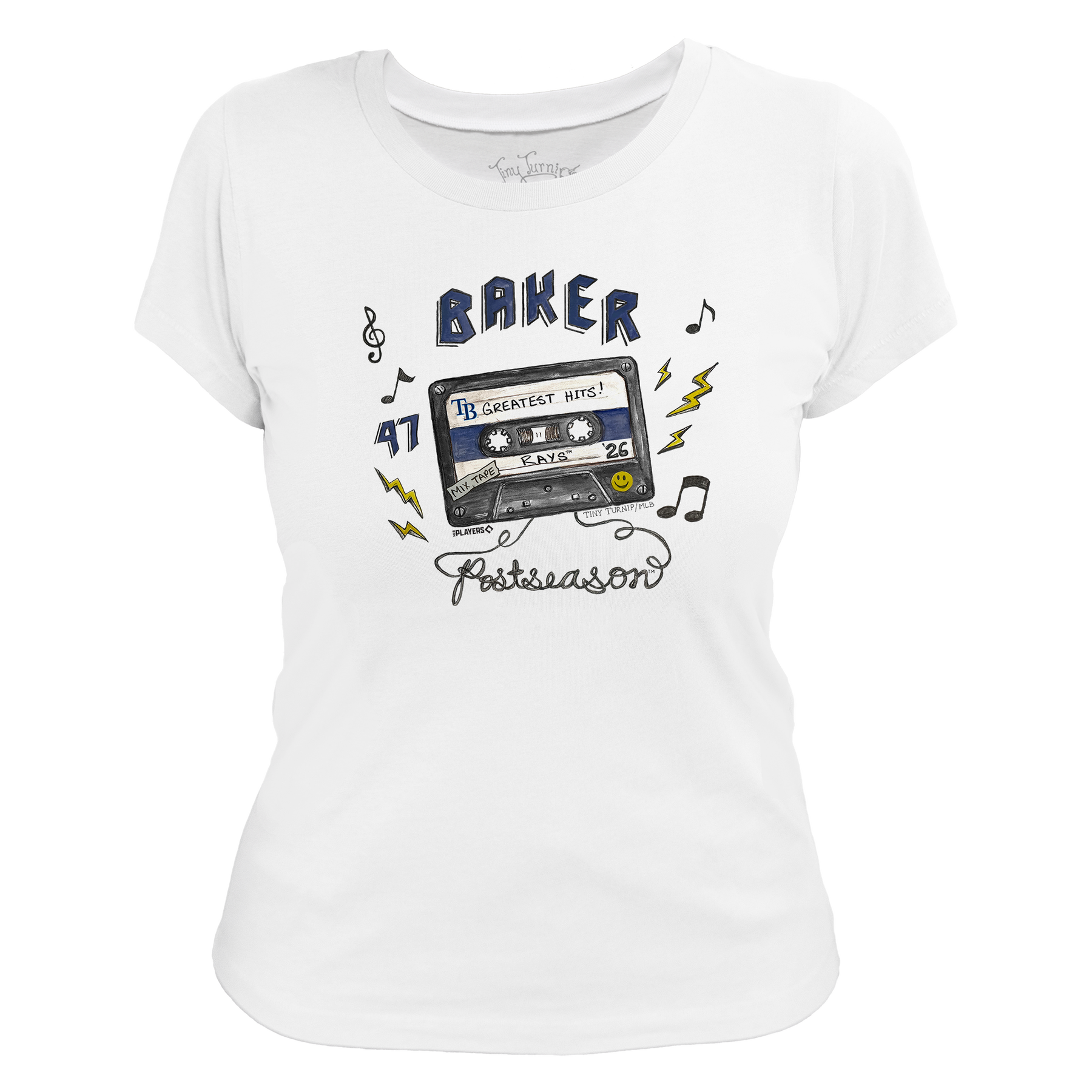 VIP Tampa Bay Rays Postseason '26 Women's Tee Shirt - Tiny Turnip