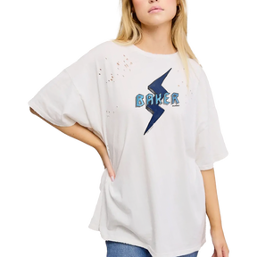 VIP Tampa Bay Rays Postseason '26 Rocker Distressed Tee - Tiny Turnip