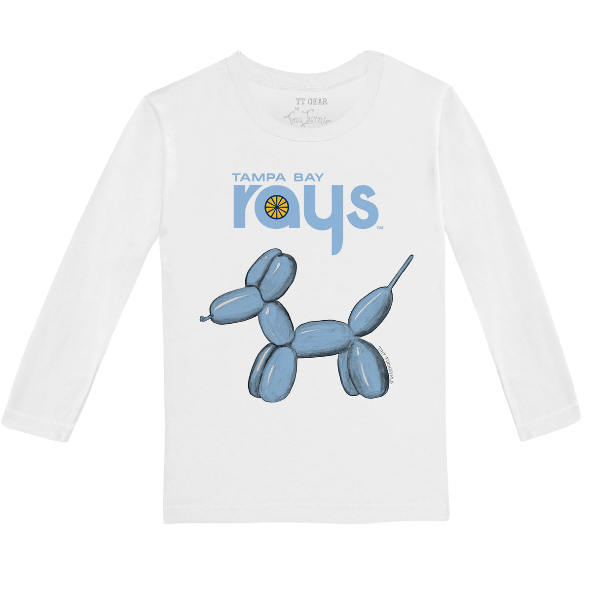 Tampa Bay Rays Balloon Dog Long-Sleeve Tee Shirt