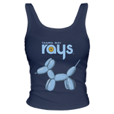 Tampa Bay Rays Balloon Dog Tank - Tiny Turnip