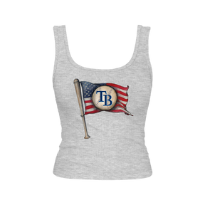 Tampa Bay Rays Baseball Flag Emmy Tank