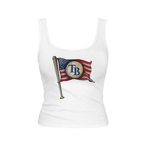 Tampa Bay Rays Baseball Flag Emmy Tank