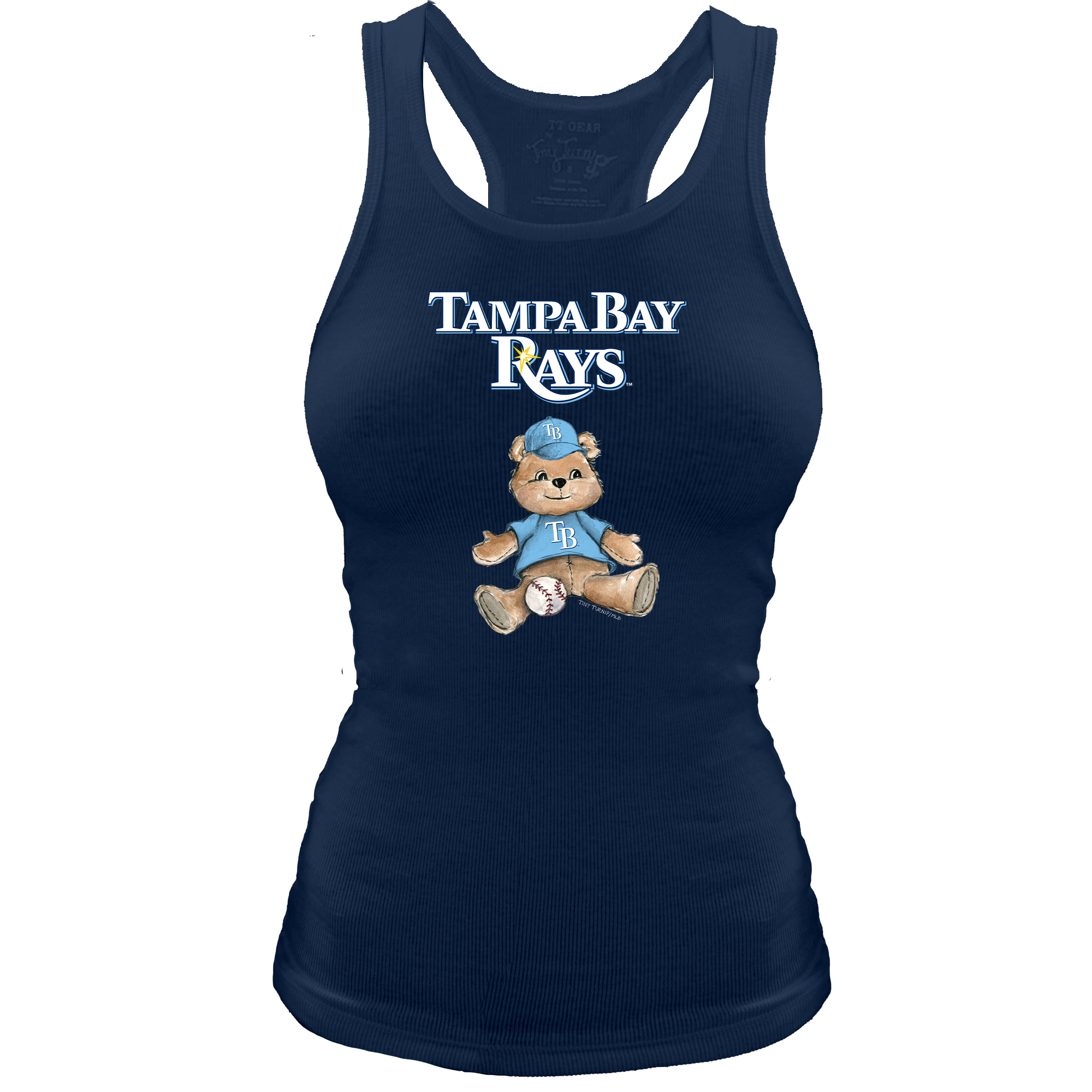 Tampa Bay Rays Teddy Racerback Tank– Tiny Turnip