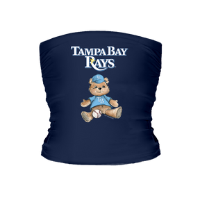 Tampa Bay Rays Teddy Tube Top - Tiny Turnip