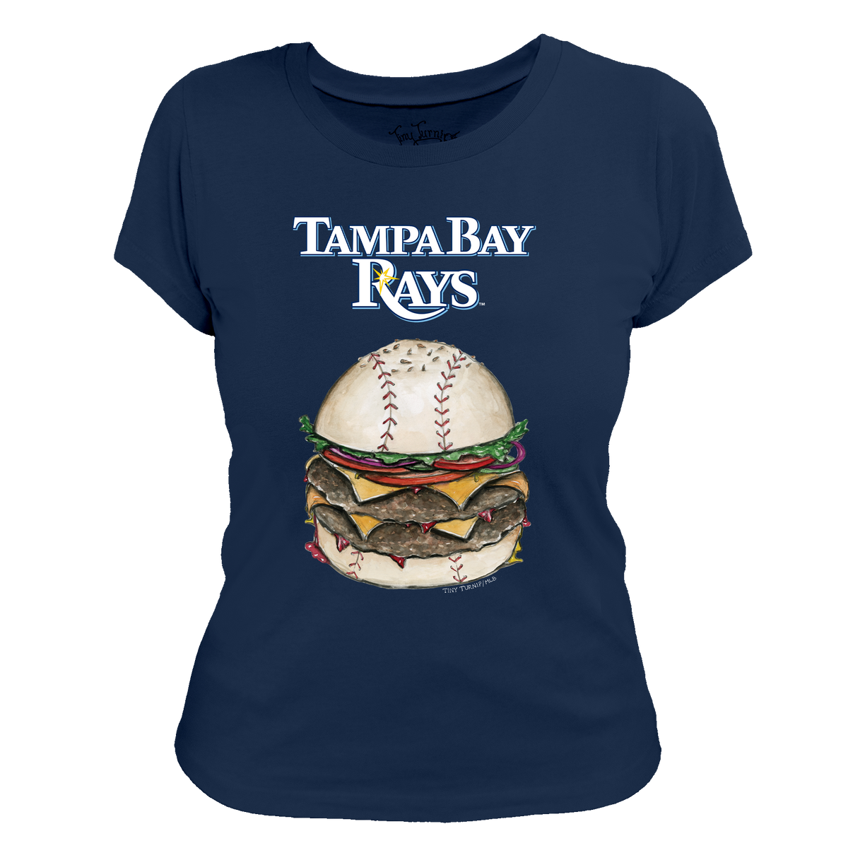 Tampa Bay Rays Burger Tee Shirt