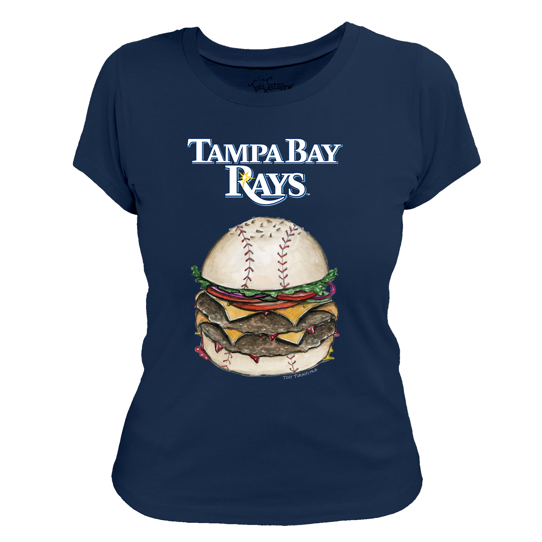 Tampa Bay Rays Burger Tee Shirt
