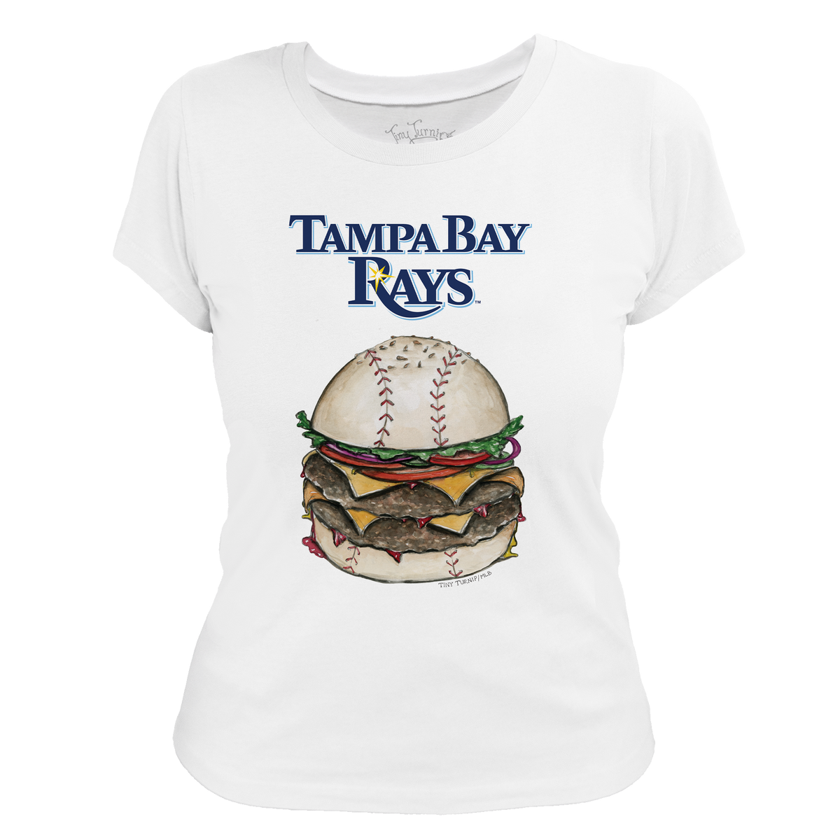 Tampa Bay Rays Burger Tee Shirt