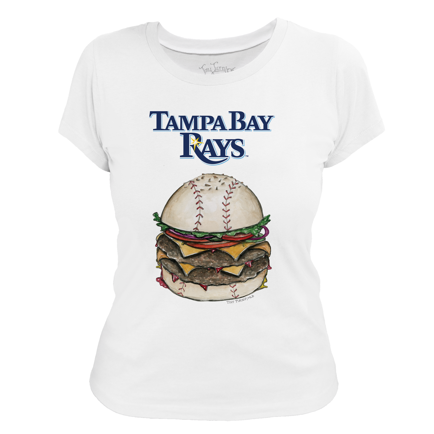 Tampa Bay Rays Burger Tee Shirt
