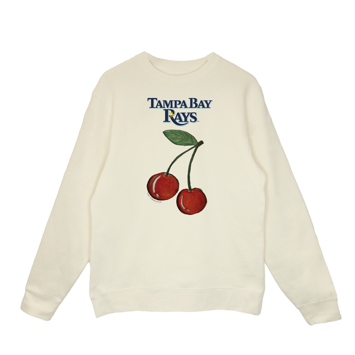 Tampa Bay Rays Cherry Crewneck Sweatshirt