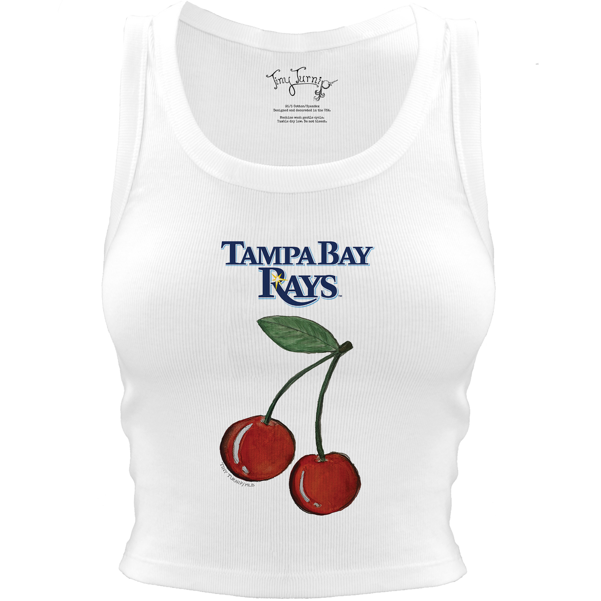 Tampa Bay Rays Cherry Crop Tank
