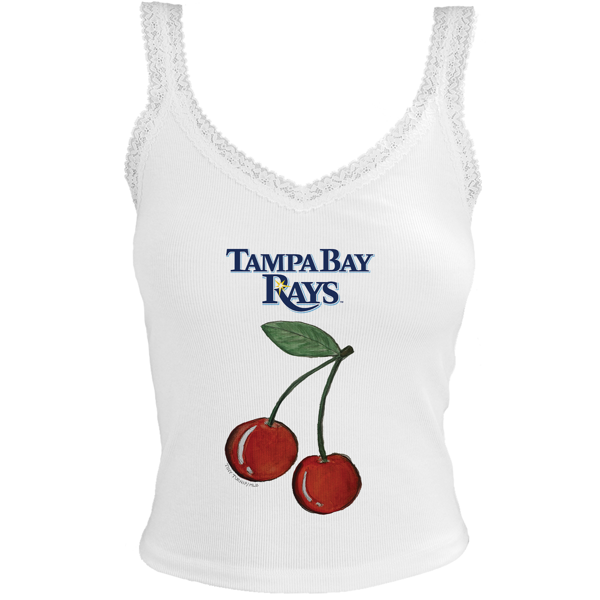 Tampa Bay Rays Cherry Lace Tank