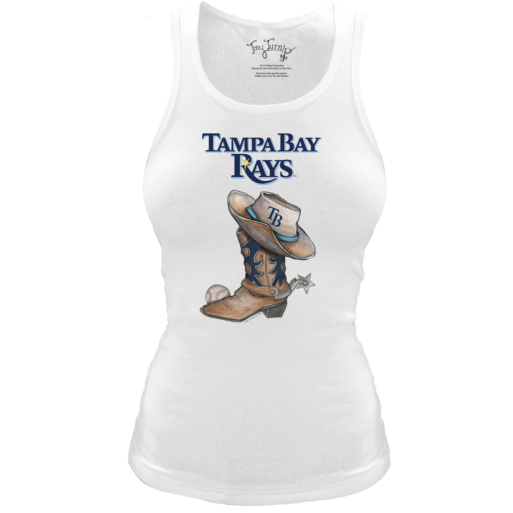 Tampa Bay Rays Cowboy Boot Classic Tank
